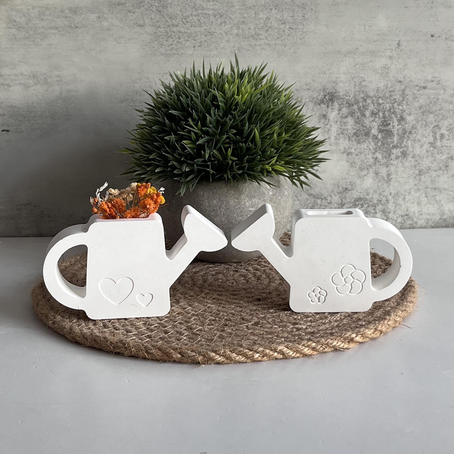 2PCS Gypsum Watering Pot Silic - Potsticker Mold recension och pris