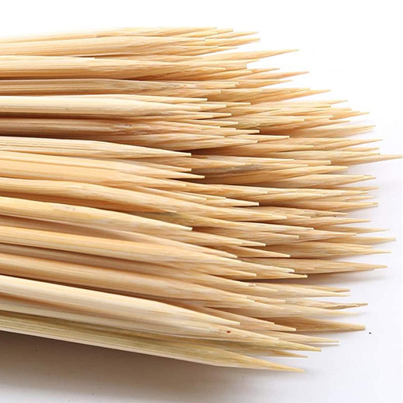 100Pcs 12-Inch Bamboo Skewers  - Corn Dog Stick recension och pris