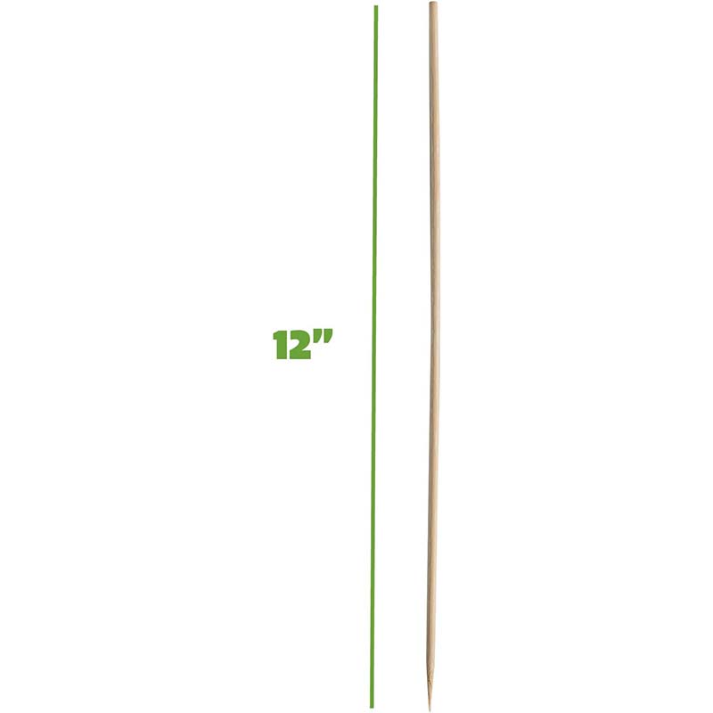 100Pcs 12-Inch Bamboo Skewers  - Corn Dog Stick recension och pris