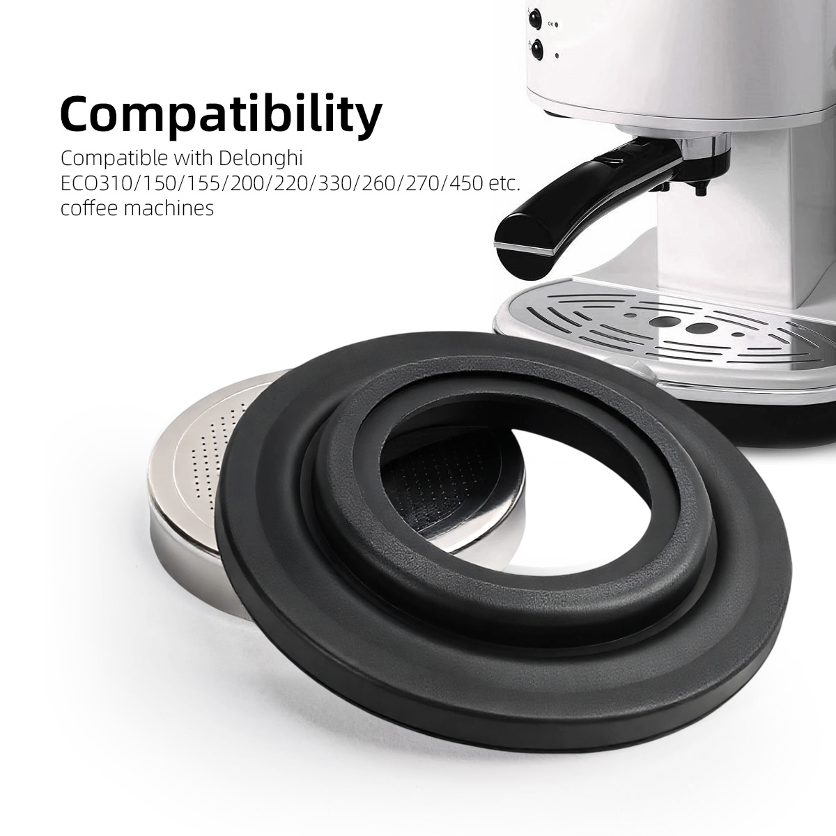 Group-Head Gasket Seal Shower  - Delonghi Espresso Magnifica recension och pris