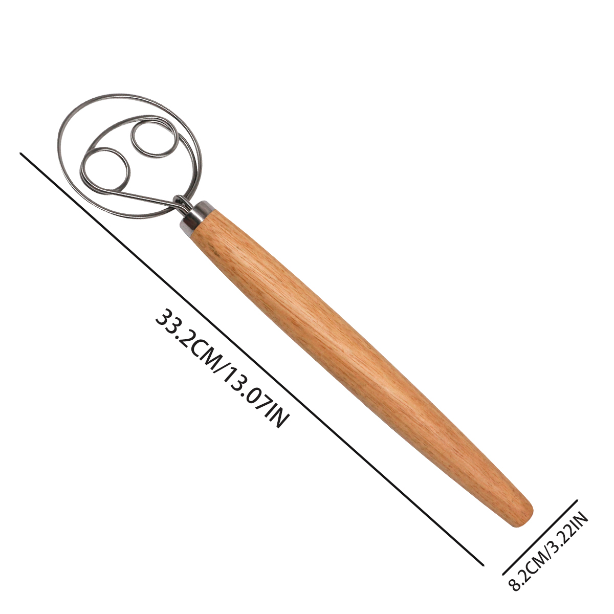 13-Inch Oak Handle Danish Doug - Danish Pancake Pan recension och pris