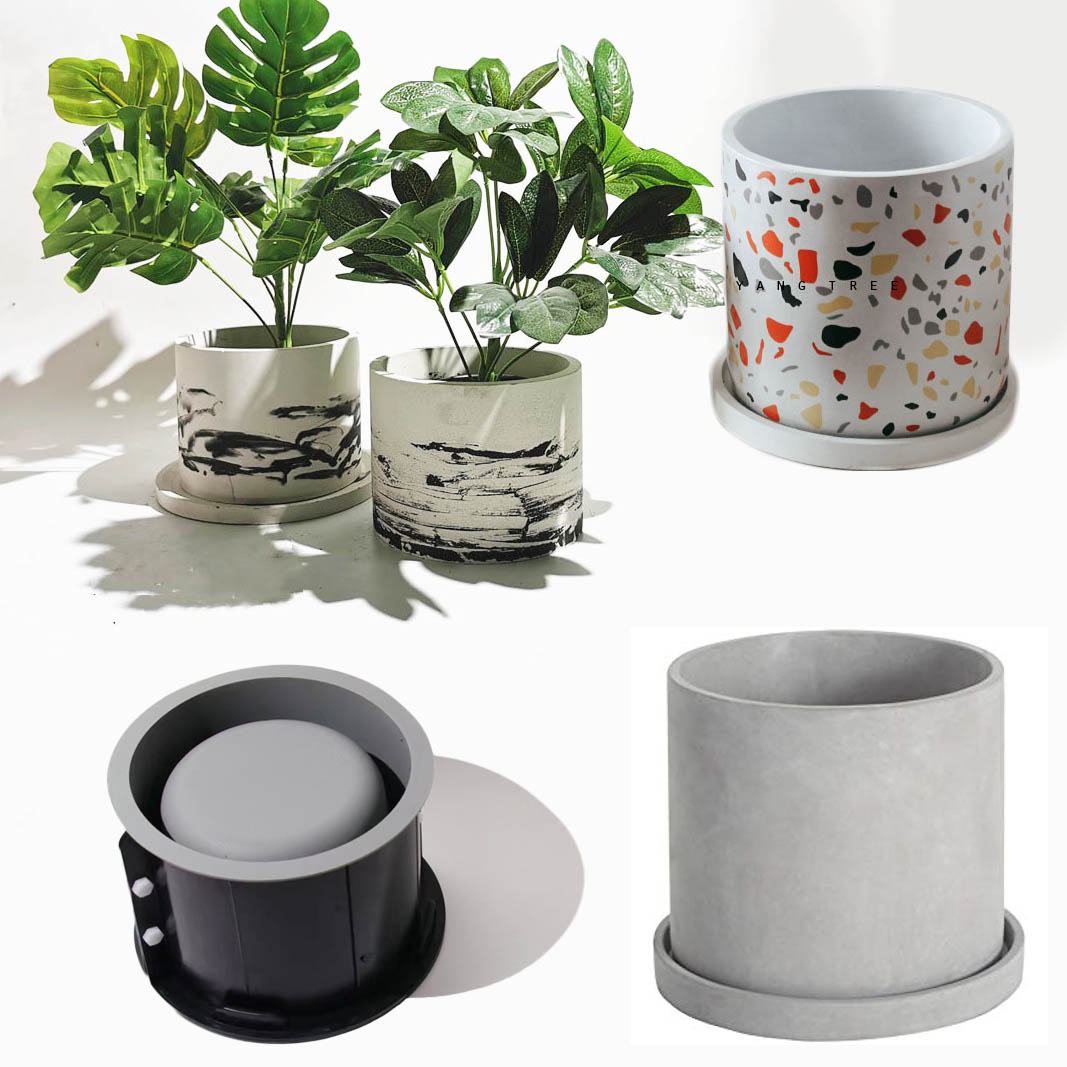 Big Flowerpot Cement Mold, Rou - Potsticker Mold recension och pris
