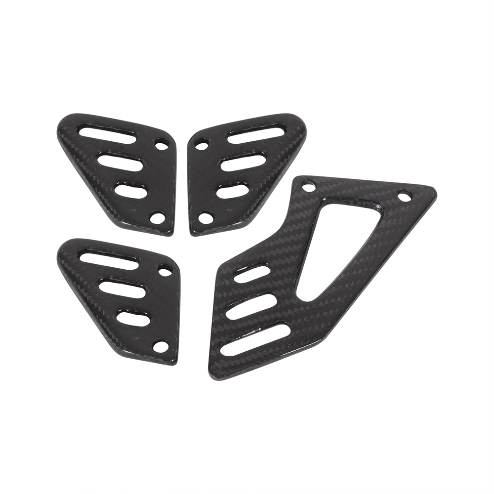 4PCS Carbon Fiber Motorcycle H - Crepe Pan Carbon recension och pris