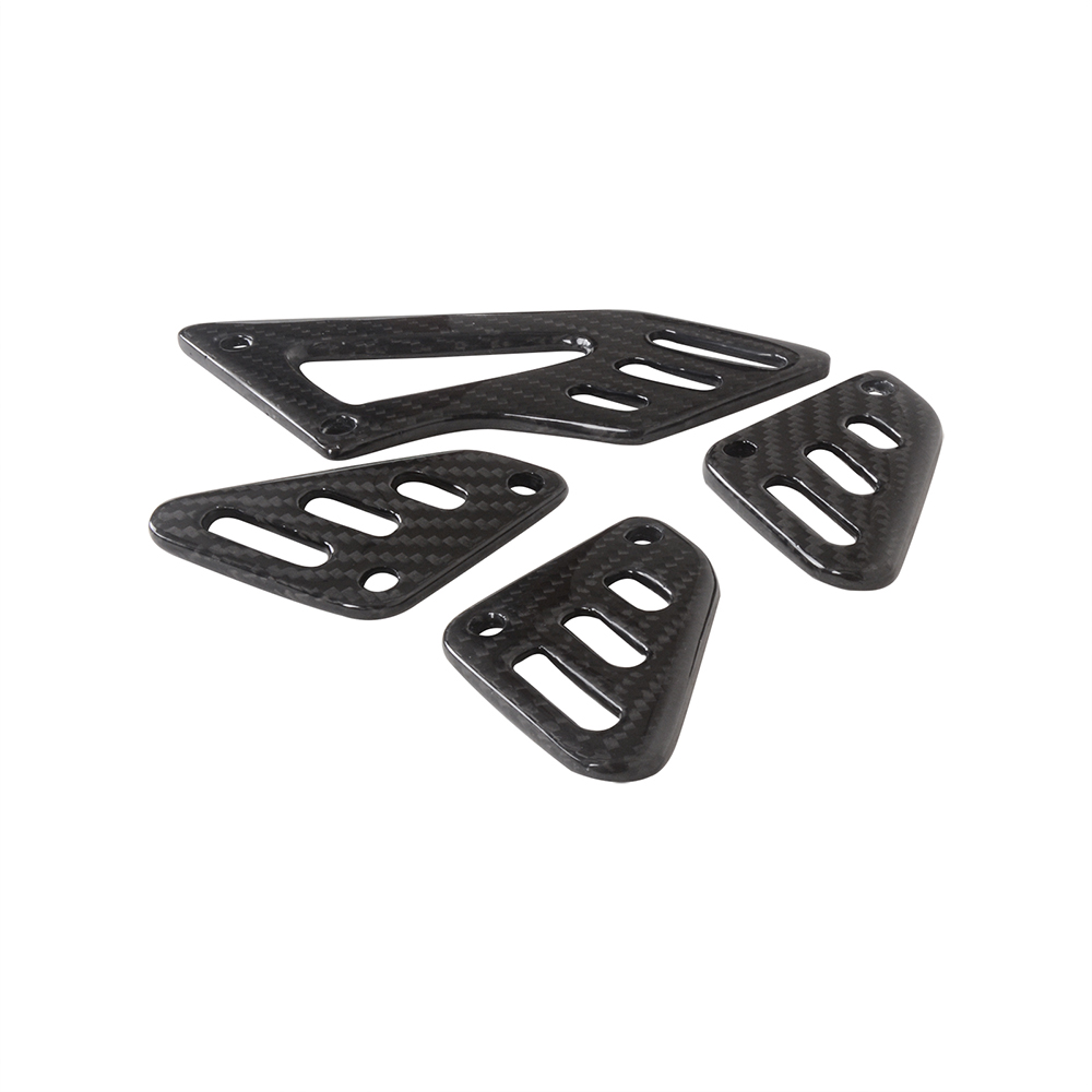 4PCS Carbon Fiber Motorcycle H - Crepe Pan Carbon recension och pris